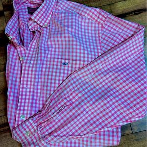Men’s Vineyard Vines Large Button Down Shirt, Good Condition